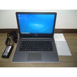 デル(DELL)のDELL Inspiron 5458 Core i3 1.7GHz 8G 500(ノートPC)