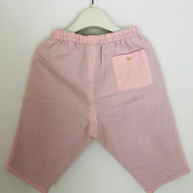 Bonpoint(ボンポワン)のBon point ピンクコーデュロイパンツ　12m キッズ/ベビー/マタニティのキッズ服女の子用(90cm~)(パンツ/スパッツ)の商品写真