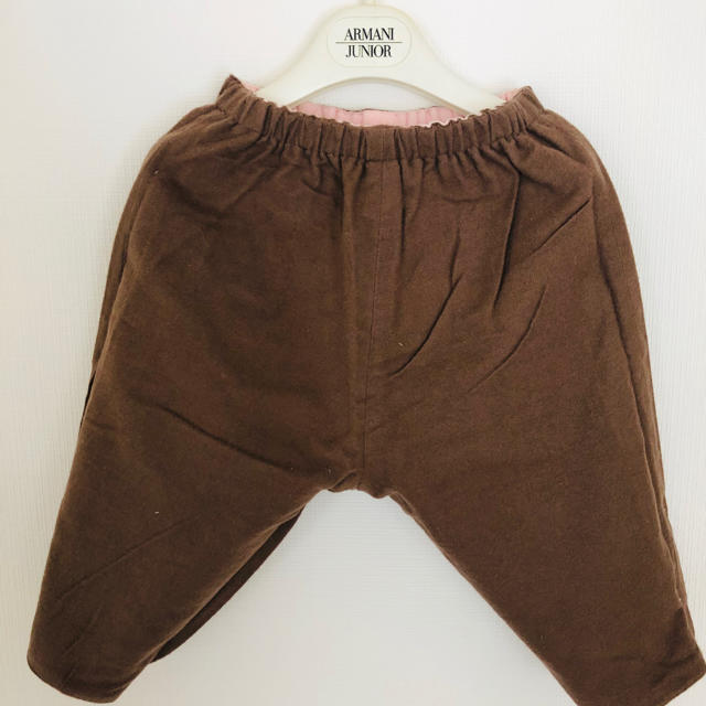 Bonpoint(ボンポワン)のBon point ピンクコーデュロイパンツ　12m キッズ/ベビー/マタニティのキッズ服女の子用(90cm~)(パンツ/スパッツ)の商品写真