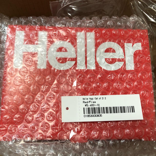 Supreme(シュプリーム)の新品 未開封 Supreme Heller Mugs (Set of 2) インテリア/住まい/日用品のキッチン/食器(グラス/カップ)の商品写真