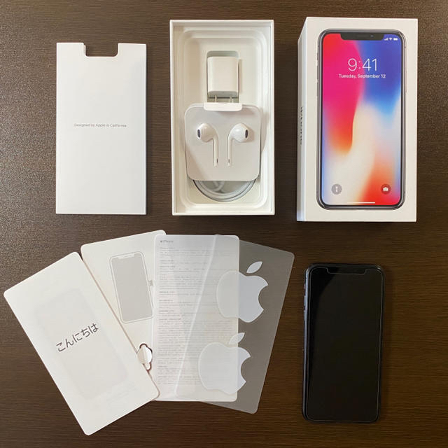 スマホ/家電/カメラiPhone X SIMフリー 256GB