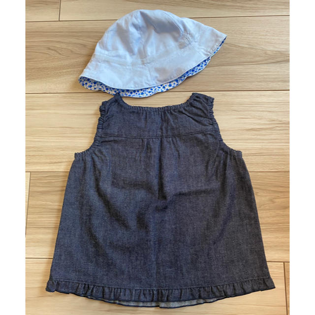 mikihouse(ミキハウス)のミキハウス　ジャンパースカート　70 キッズ/ベビー/マタニティのベビー服(~85cm)(ワンピース)の商品写真