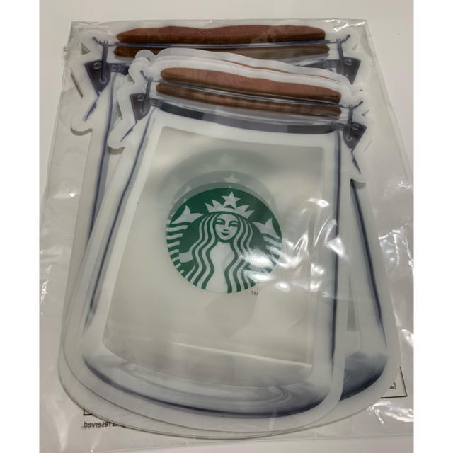 スターバックス／ブランケット・ジッパーバッグ6枚 Starbucks Coffee - スターバックスコーヒー ジッパーバッグ6枚