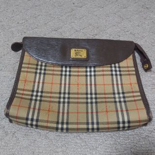 バーバリー(BURBERRY)のBURBERRYヴィンテージ☆セカンドバック(セカンドバッグ/クラッチバッグ)