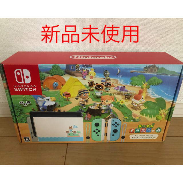 Nintendo Switch - 新品 ニンテンドー スイッチ 本体  あつまれどうの森セット　同梱版