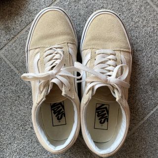 ヴァンズ(VANS)の最終価格　オールドスクール　白　24.5(スニーカー)