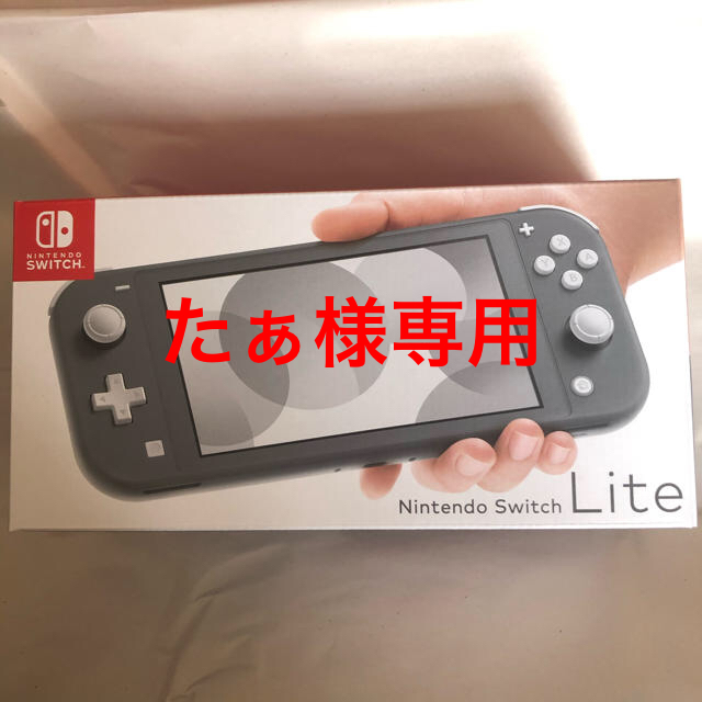 ニンテンドースイッチ ライト グレー