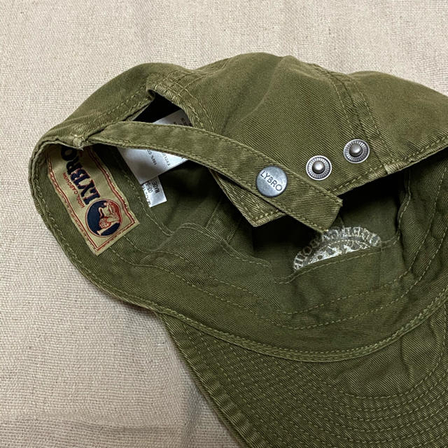 Engineered Garments(エンジニアードガーメンツ)のNigel Cabourn×LYBRO ワークキャップ　カーキ メンズの帽子(キャップ)の商品写真