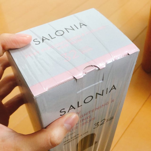 SALONIA 2wayヘアアイロン32mm未開封 スマホ/家電/カメラの美容/健康(ヘアアイロン)の商品写真