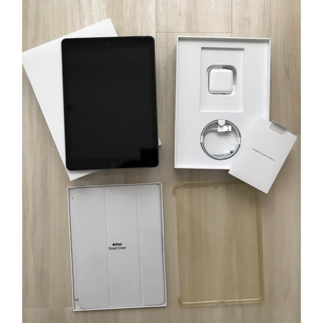 iPad 第6世代 128G Wi-Fi+セルラーモデル,純正スマートカバータブレット