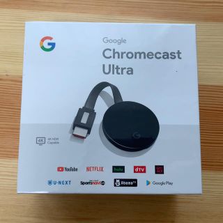 クローム(CHROME)のGoogle Chromecast Ultra 4K対応品(その他)