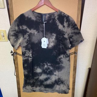 ミハラヤスヒロ(MIHARAYASUHIRO)の【新品】MIHARA YASUHIRO ムラ染ダメージ加工 Tシャツ Mサイズ(Tシャツ/カットソー(半袖/袖なし))