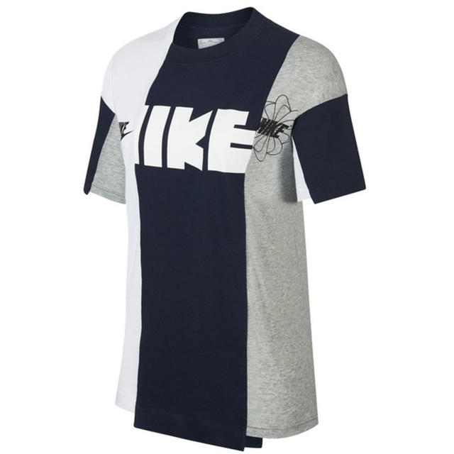 sacai(サカイ)のNike × sacai ナイキ サカイ ハイブリッド 切り替え Tシャツ メンズのトップス(Tシャツ/カットソー(半袖/袖なし))の商品写真