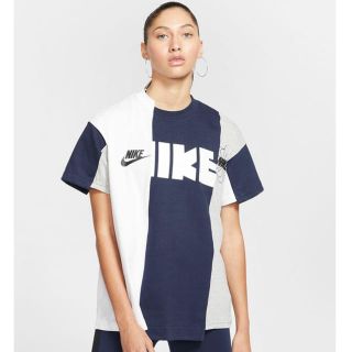 サカイ(sacai)のNike × sacai ナイキ サカイ ハイブリッド 切り替え Tシャツ(Tシャツ/カットソー(半袖/袖なし))