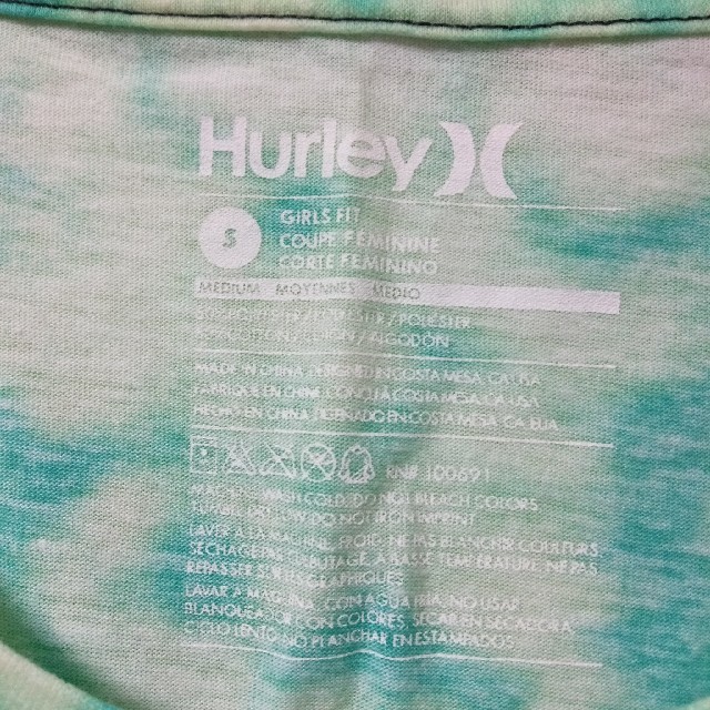 Hurley(ハーレー)のハーレー　Tシャツ　S  レディースのトップス(Tシャツ(半袖/袖なし))の商品写真