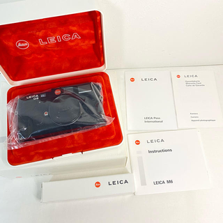 ライカ(LEICA)のライカ Leica M6 ブラック　ボディ　(フィルムカメラ)
