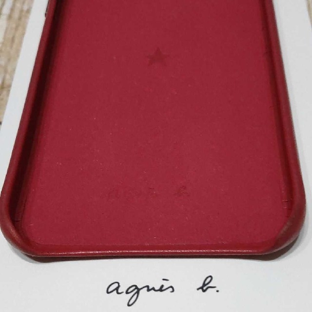 agnes b.(アニエスベー)のアニエスベーagnes b. MA03-01 ロゴ iPhone ケース カバー スマホ/家電/カメラのスマホアクセサリー(iPhoneケース)の商品写真