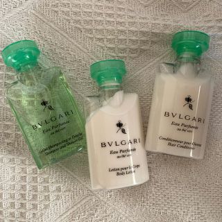 ブルガリ(BVLGARI)の【チロリン村様専用】BVLGARI アメニティセット(サンプル/トライアルキット)