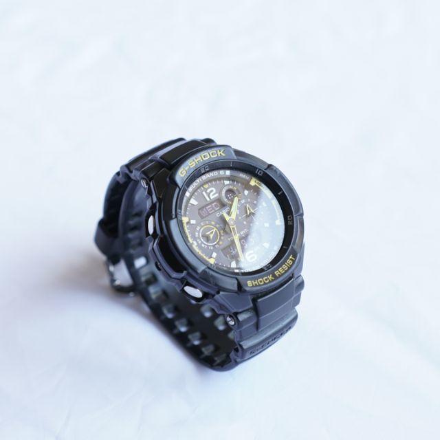 値下げ!G-SHOCK Gショック電波ソーラー腕時計 スカイコックピット