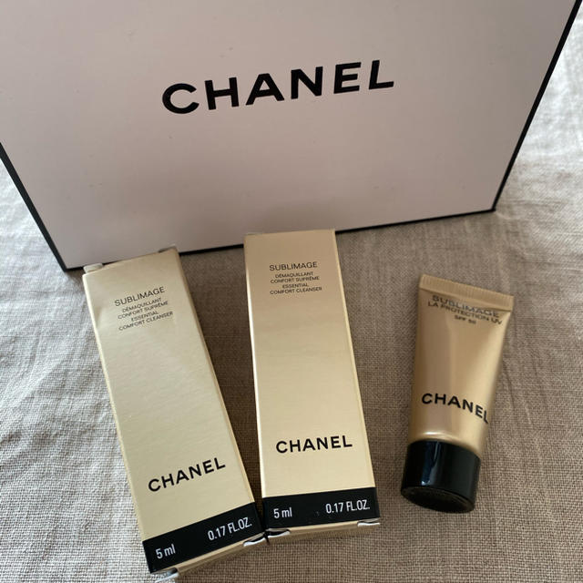 CHANEL(シャネル)のシャネル☆CHANEL サブリマージュサンプルセット☆新品・未使用 コスメ/美容のボディケア(日焼け止め/サンオイル)の商品写真