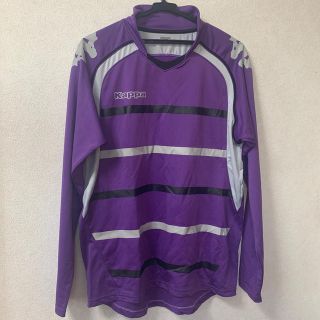 カッパ(Kappa)のKappa 紫長袖プラクティックシャツ(ウェア)