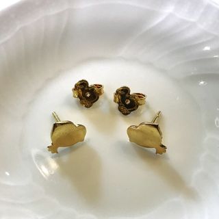 ポメラート　ドド　DoDo ヒヨコ　ピアス(ピアス)