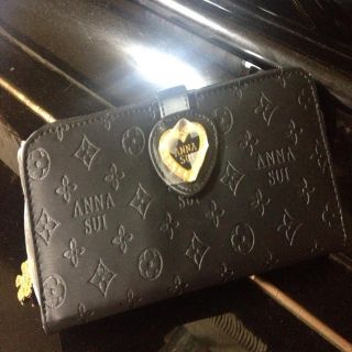 アナスイ(ANNA SUI)のANNA SUI  黒の可愛い、上品財布(財布)