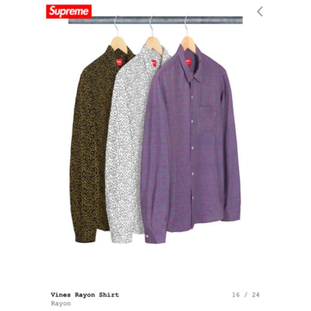 supreme vines rayon shirt 値下げ交渉可