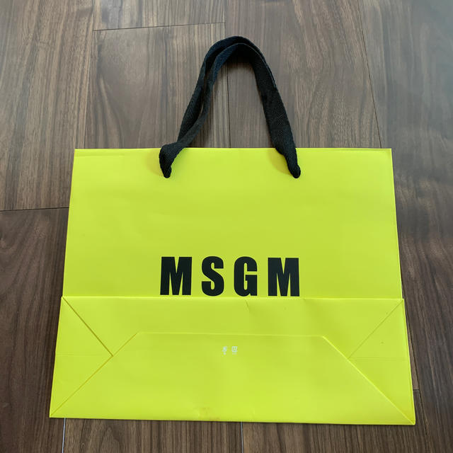 MSGM(エムエスジイエム)のMSGM ショップ袋　ショッパー レディースのバッグ(ショップ袋)の商品写真