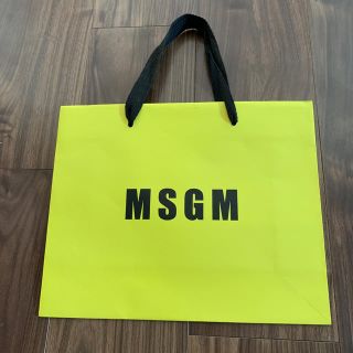 エムエスジイエム(MSGM)のMSGM ショップ袋　ショッパー(ショップ袋)