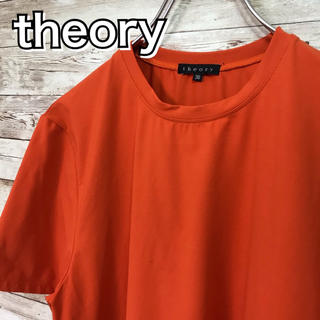 セオリー(theory)のセオリー theory クルーネック Tシャツ オレンジ(Tシャツ/カットソー(半袖/袖なし))