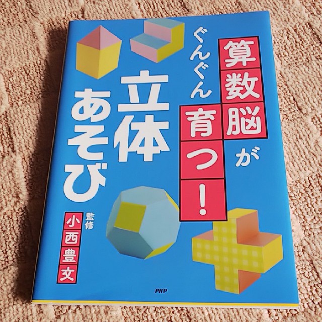 算数脳がぐんぐん育つ！立体あそび エンタメ/ホビーの本(語学/参考書)の商品写真