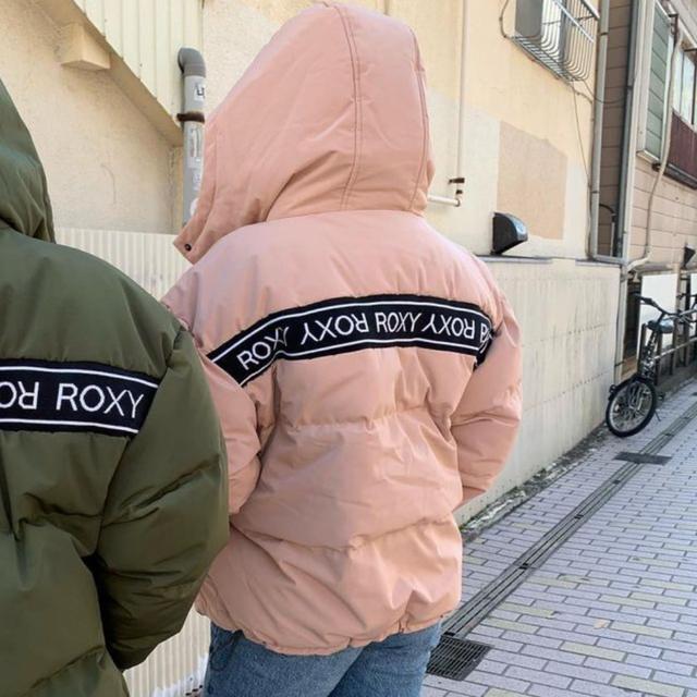 Roxy - 【値下げ】ROXY バックプリント ダウンの通販 by yu's Roxy - 【値下げ】ROXY バックプリント ダウンの通販 by yu's