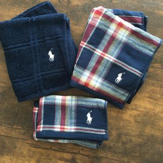 ラルフローレン(Ralph Lauren)のラルフローレン　タオル３枚セット(タオル/バス用品)