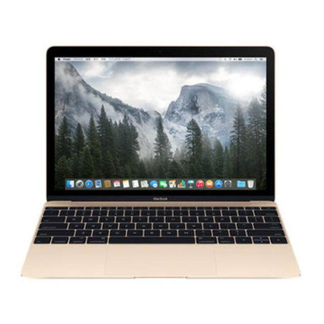 新同品 MacBook ゴールド Retina,12inch,Early2015