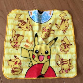 ポケモン(ポケモン)の★新品★ポケモンセンター★ピカチュウ★ミニタオル(キャラクターグッズ)