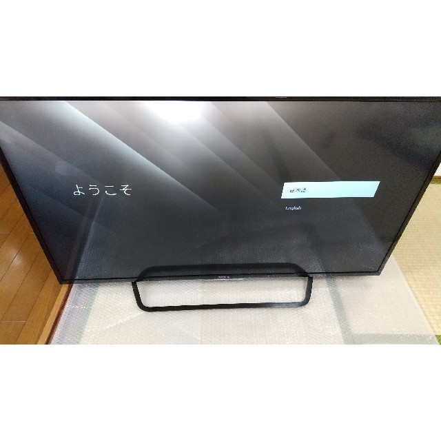 品 SONY製 4K対応液晶テレビ KJ-49X8000C リモコン付