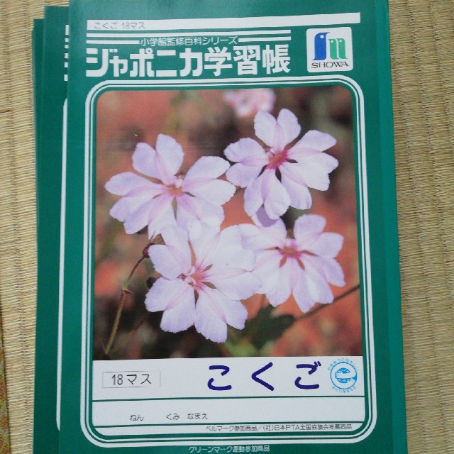 小学館(ショウガクカン)の【新品未使用】ジャポニカ学習帳18マス　こくご インテリア/住まい/日用品の文房具(ノート/メモ帳/ふせん)の商品写真