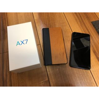 Oppo Ax7 SIMフリー ブルー オマケ付き(スマートフォン本体)