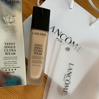 ランコム(LANCOME)のランコム　タンイドル　ウルトラウェアリキッド　BO-03(ファンデーション)