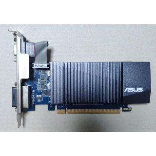 エイスース(ASUS)の中古 ASUS NVIDIA GT710搭載 GT710-SL-1GD5-BRK(PCパーツ)