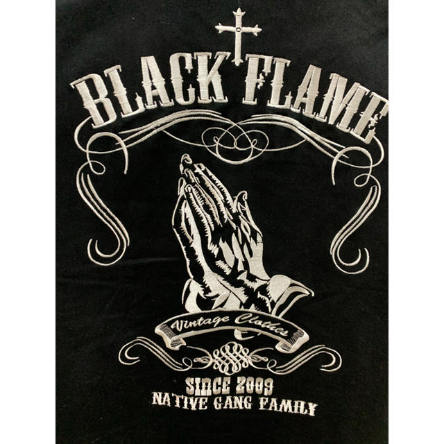 CRIMIE(クライミー)の【美品】BLACK FLAME ベスト メンズのトップス(ベスト)の商品写真