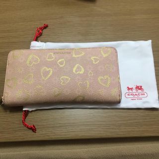 コーチ(COACH)のcoach 長財布 ピンク(財布)