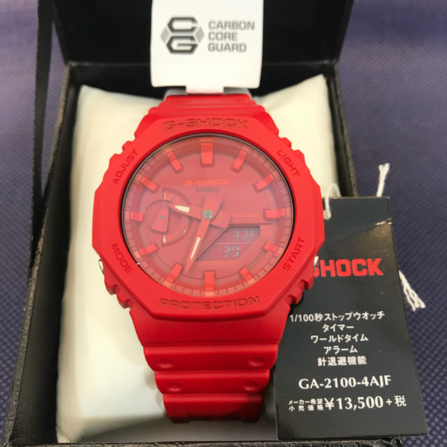 新品☆G-SHOCK カシオ GA-2100-4AJF【国内正規品】