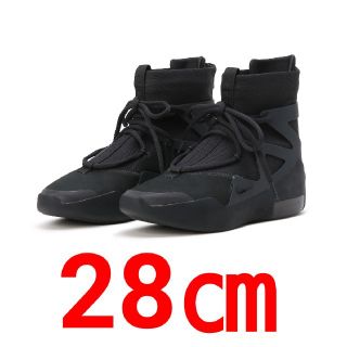 フィアオブゴッド(FEAR OF GOD)の28㎝ NIKE AIR FEAR OF GOD 1 Triple Black(スニーカー)