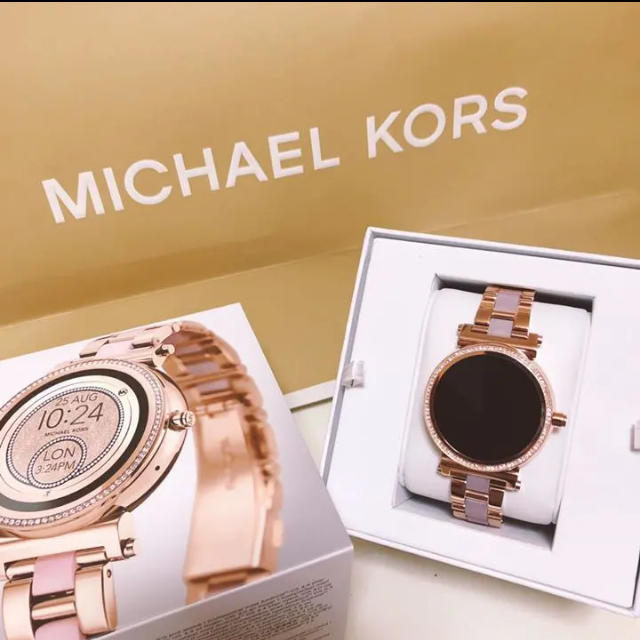 Michael Kors - 美品 マイケルコース スマートウォッチの通販 by