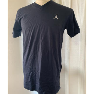 ナイキ(NIKE)のJodan T black ジョーダン Tシャツ 黒 L Vネック(Tシャツ/カットソー(半袖/袖なし))