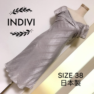インディヴィ(INDIVI)のINDIVI ドレス ワンピース(ひざ丈ワンピース)