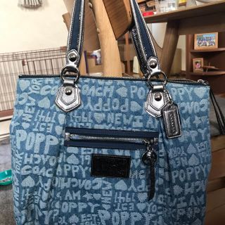 コーチ(COACH)のコーチ　デニム トートバッグ(トートバッグ)