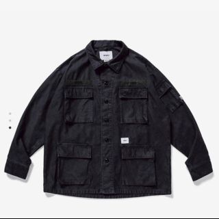 ダブルタップス(W)taps)のwtaps jungle shirts black sサイズ(シャツ)